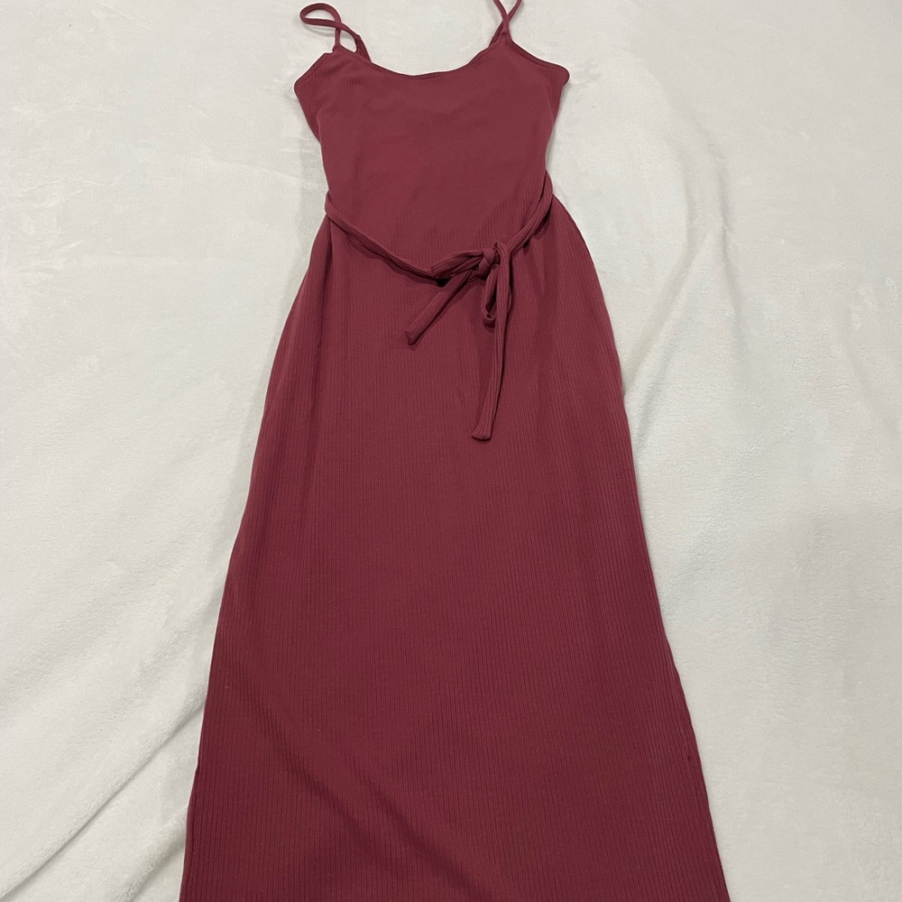 Mauve forever 21 mid length dress